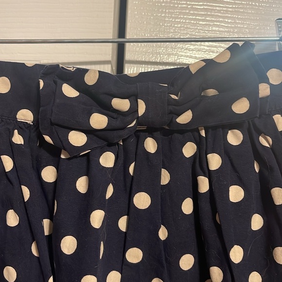 Gapkids navy blue polka dot skirt with pink crinoline size XL (12) NWOT - Picture 3 of 8